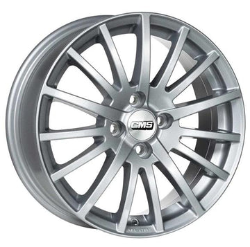 CMS-466-06 6.5x16" -4x108 ET25 67.2 Racing Silver Jant (4 Adet)